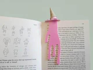 بوک مارک بستنی قیفی