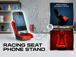 نگهدارنده موبایل صندلی مسابقه ای | Racing Seat